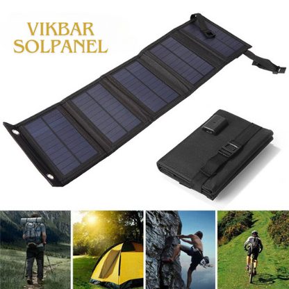 Bärbar solpanel